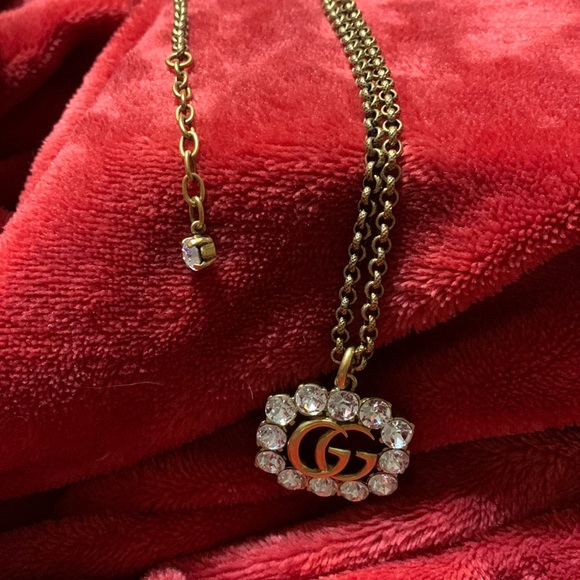 Gucci Jewelry - SALE ❤️❤️❤️ Gucci women’s crystal double G necklace